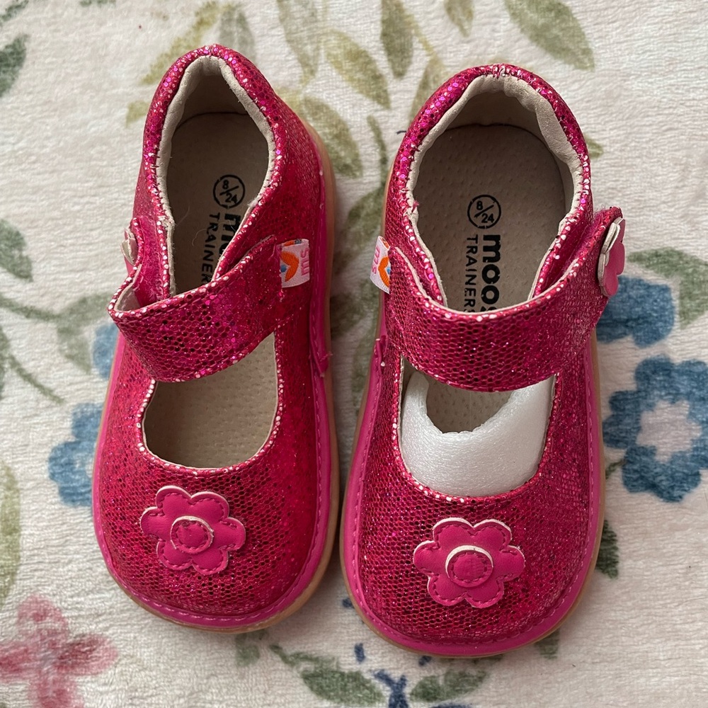 Toddler Pink Sparkle Mary Jane